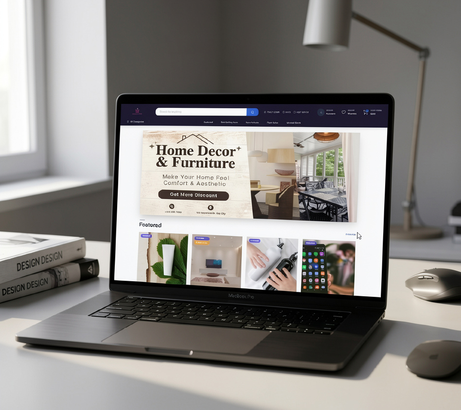 Clean retail storefront