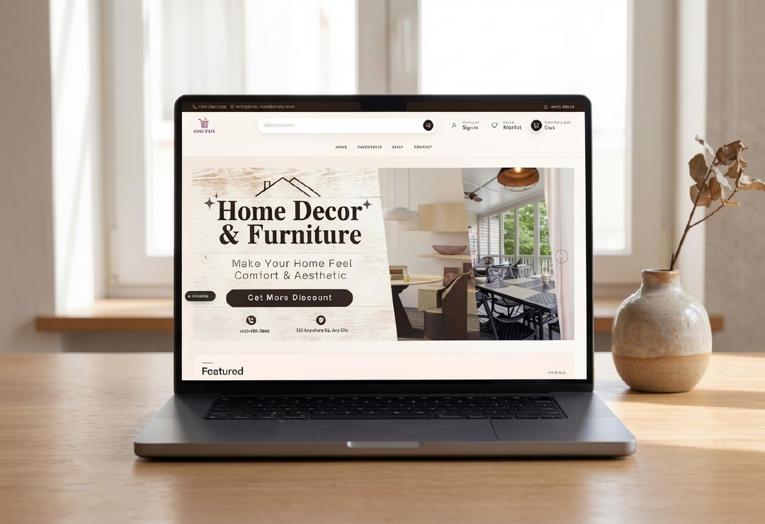 Modern editorial storefront